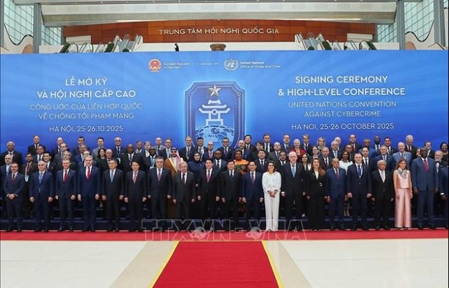 Khai mạc trọng thể Lễ mở ký Công ước của Liên hợp quốc về chống tội phạm mạng