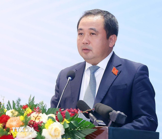 Ông Trần Đức Thắng, Quyền Bộ trưởng Bộ Nông nghiệp và Môi trường được Quốc hội phê chuẩn làm Bộ trưởng Bộ Nông nghiệp và Môi trường. (Ảnh: Phạm Kiên/TTXVN) Ông Trần Đức Thắng, Quyền Bộ trưởng Bộ Nông nghiệp và Môi trường được Quốc hội phê chuẩn làm Bộ trưởng Bộ Nông nghiệp và Môi trường. (Ảnh: Phạm Kiên/TTXVN)