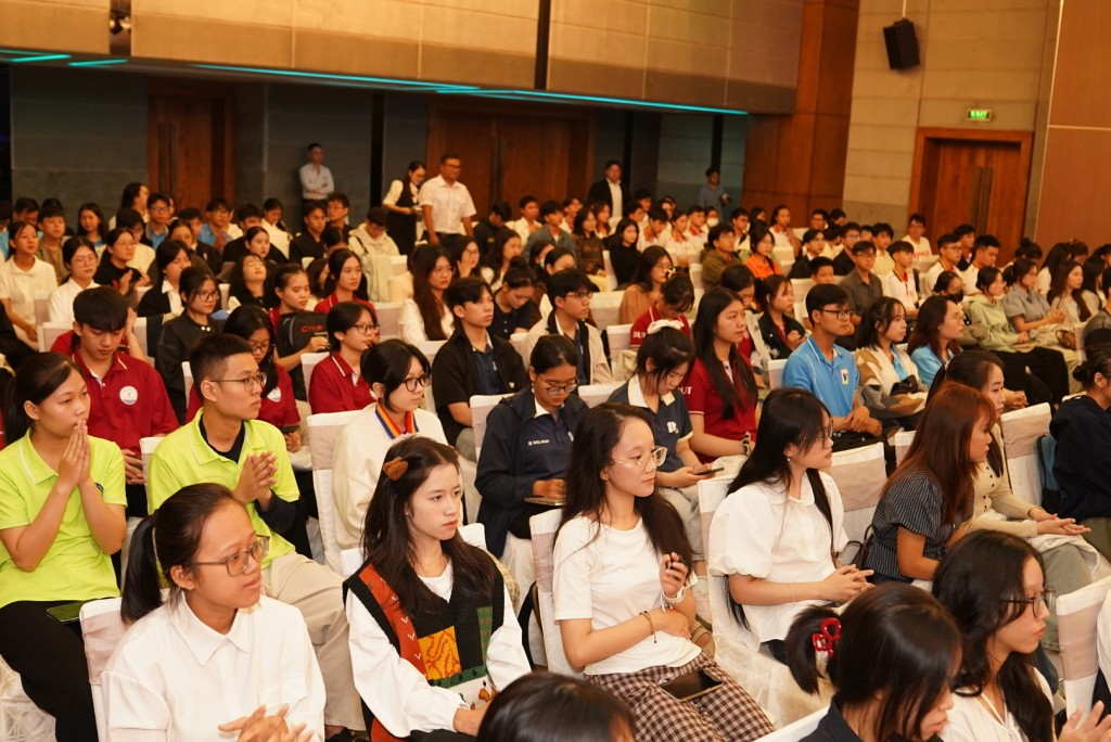 Cuộc thi thu hút hàng trăm sinh viên đến từ các trường đại học, cao đẳng trên cả nước tham dự (Ảnh Út Vũ)