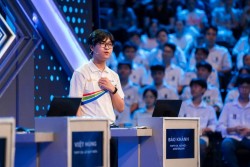 Học sinh trường Ams mang cầu truyền hình trực tiếp Olympia về Hà Nội