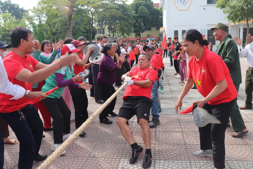 Gần 1.000 vận động viên tham gia Đại hội Thể dục Thể thao xã Thuận An lần thứ I