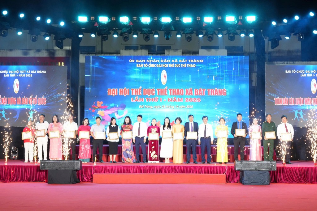Đại hội thể dục - thể thao xã Bát Tràng lần thứ I: 1.100 vận động viên tham gia tranh tài 10 môn thi đấu