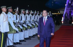 Thủ tướng Phạm Minh Chính tới Kuala Lumpur, bắt đầu chuyến công tác dự Hội nghị Cấp cao ASEAN lần thứ 47