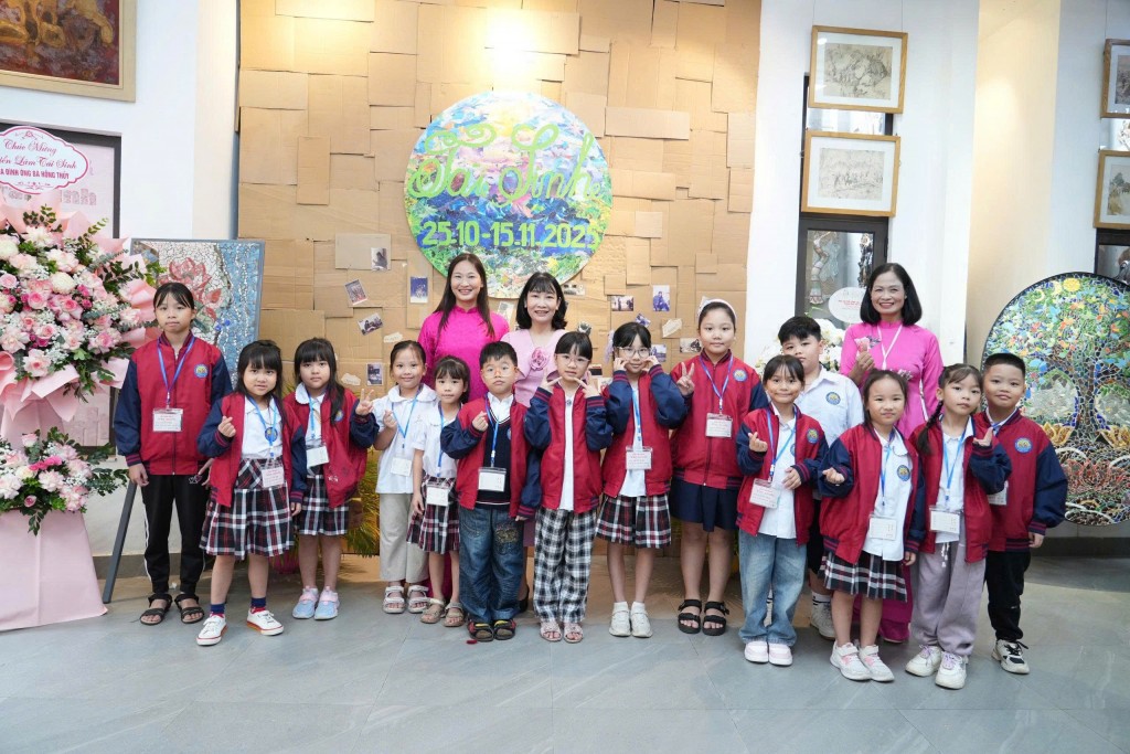 Gieo vào tâm hồn trẻ nhỏ hạt giống sáng tạo và lối sống xanh