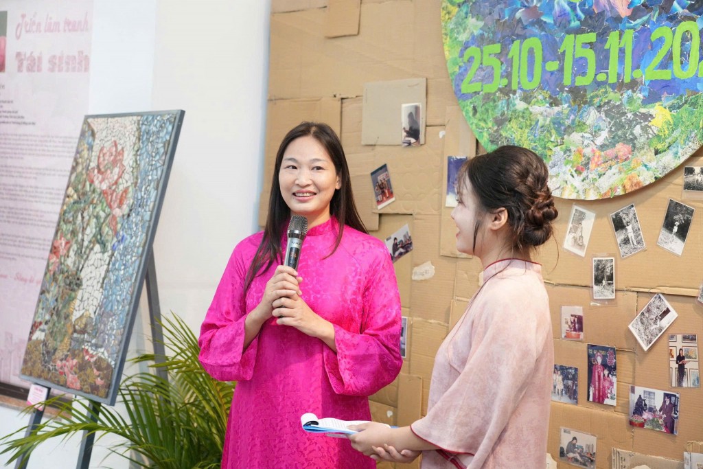 Họa sĩ Ngô Quỳnh Liên chia sẻ về