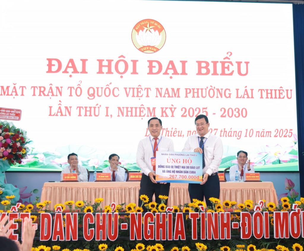 MTTQ phường Lái Thiêu khẳng định vai trò nòng cốt trong giai đoạn mới MTTQ phường Lái Thiêu khẳng định vai trò nòng cốt trong giai đoạn mới