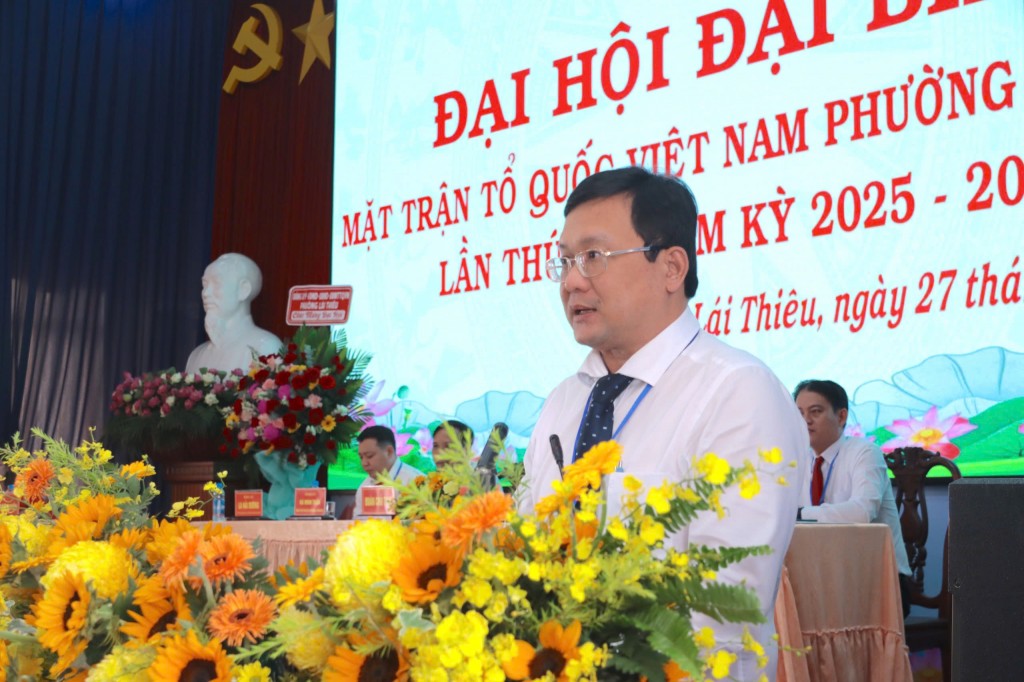 MTTQ phường Lái Thiêu khẳng định vai trò nòng cốt trong giai đoạn mới MTTQ phường Lái Thiêu khẳng định vai trò nòng cốt trong giai đoạn mới