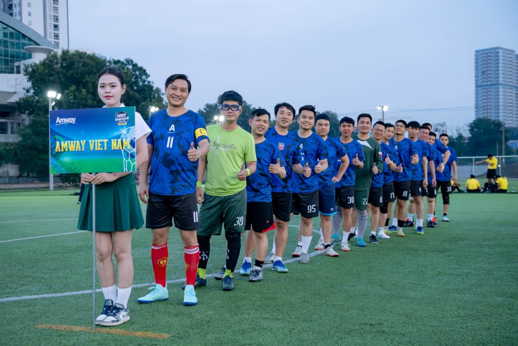 Hoạt động thể thao được Amway chú trọng để hình thành thói quen sống lành mạnh Hoạt động thể thao được Amway chú trọng để hình thành thói quen sống lành mạnh
