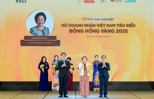 Sáu lần được vinh danh “Bông Hồng Vàng” - Dấu ấn tỏa sáng của Madame Nguyễn Thị Nga