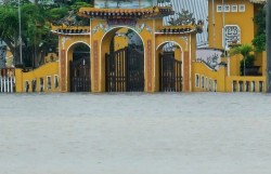 Đà Nẵng: Lũ trên các sông vẫn duy trì trên mức báo động 3