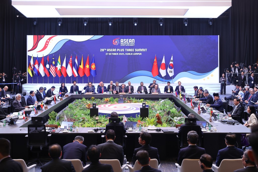 Hội nghị Cấp cao ASEAN+3 với Trung Quốc, Nhật Bản, Hàn Quốc - Ảnh: VGP/Nhật Bắc Hội nghị Cấp cao ASEAN+3 với Trung Quốc, Nhật Bản, Hàn Quốc - Ảnh: VGP/Nhật Bắc