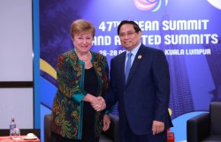 Tổng Giám đốc IMF đánh giá cao quyết tâm và biện pháp của Chính phủ Việt Nam