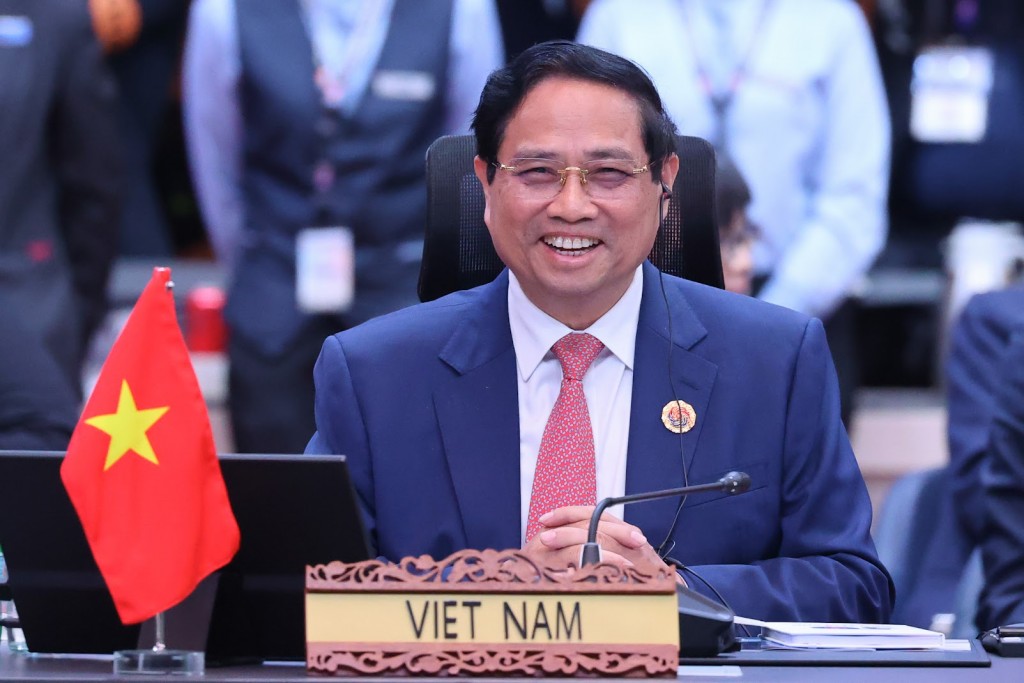 Thủ tướng đề xuất ba trọng tâm hợp tác chính cụ thể hóa khuôn khổ hợp tác mới ASEAN-New Zealand - Ảnh: VGP/Nhật Bắc