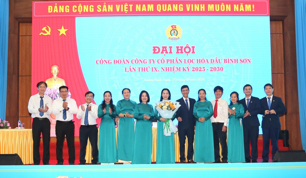 Ban Chấp hành Công đoàn cơ sở BSR nhiệm kỳ 2025 – 2030 ra mắt Đại hội