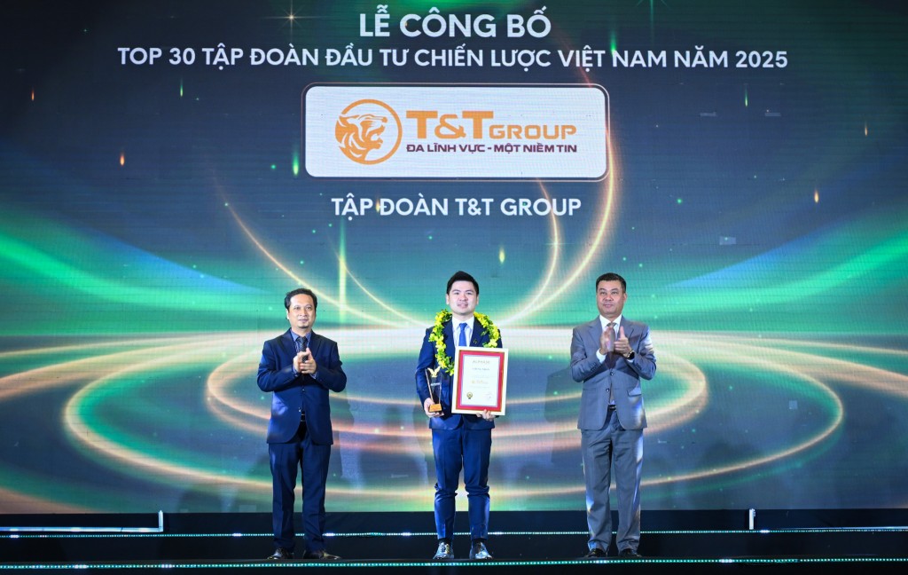 Tập đoàn T&amp;T Group  được vinh danh trong bảng xếp hạng ALPHA 30 - Top 30 Tập đoàn đầu tư chiến lược Việt Nam năm 2025. 