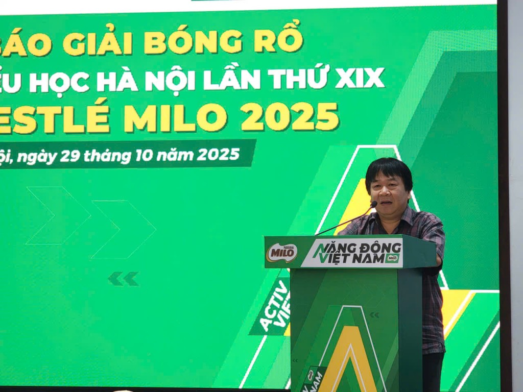 Khởi động Giải Bóng rổ học sinh Tiểu học Hà Nội lần thứ XIX