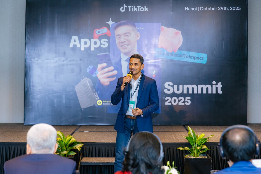 Ông Nikhil Rolla, Giám đốc phụ trách Khách hàng Chiến lược khu vực Đông Nam Á của TikTok(1)