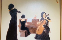 Triển lãm tranh “Hương sắc” tôn vinh vẻ đẹp của phụ nữ và hoa