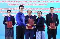 Nâng cao kỹ năng Đoàn, bồi đắp tình hữu nghị Việt – Lào