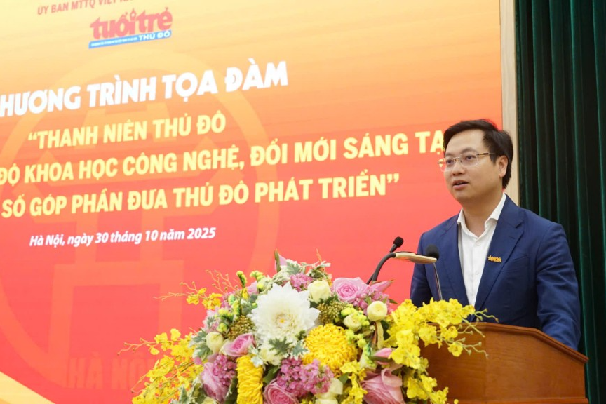 Phó Bí thư Thành đoàn Hà Nội Trần Quang Hưng  Phó Bí thư Thành đoàn Hà Nội Trần Quang Hưng