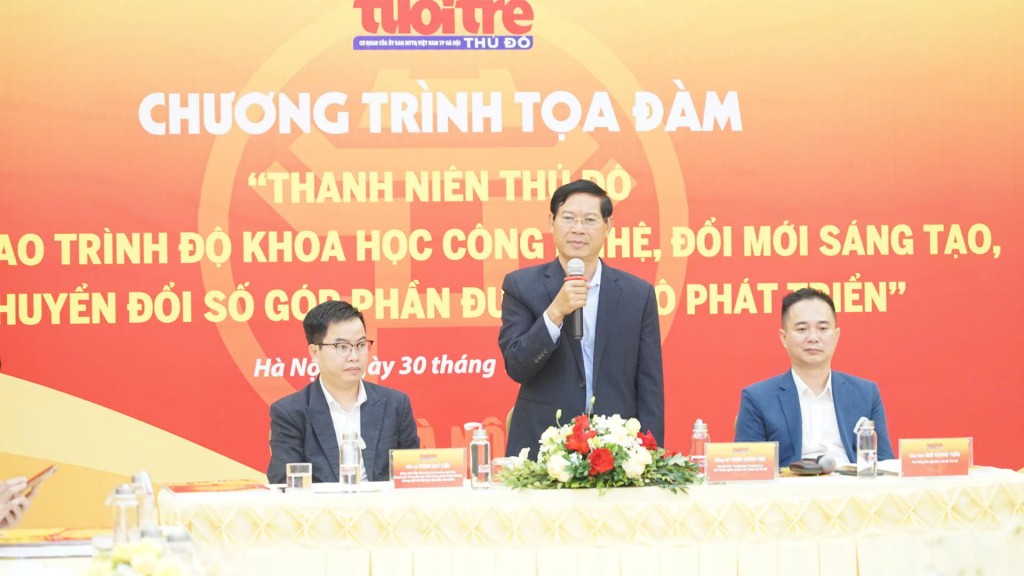 Thanh niên Thủ đô nâng cao trình độ khoa học công nghệ, đổi mới sáng tạo, chuyển đổi số góp phần đưa Thủ đô phát triển Thanh niên Thủ đô nâng cao trình độ khoa học công nghệ, đổi mới sáng tạo, chuyển đổi số góp phần đưa Thủ đô phát triển