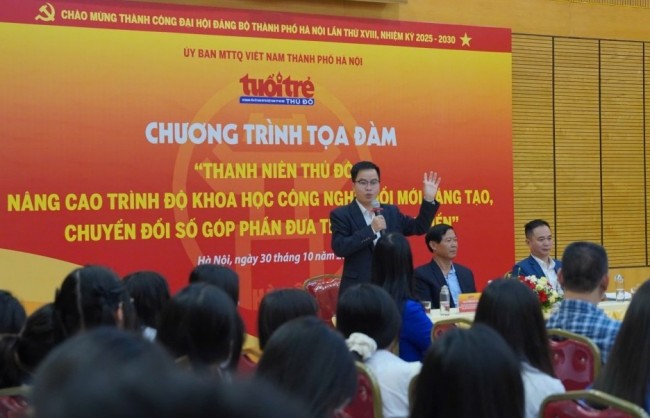 Hình thành hệ sinh thái sáng tạo trẻ trong lòng Thủ đô