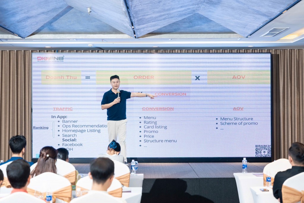 CEO DigiFnB Trần Quang Sang chia sẻ kinh nghiệm từ quản lý thị trường và tư vấn vận hành cho hàng trăm chuỗi F&amp;B trên cả nước