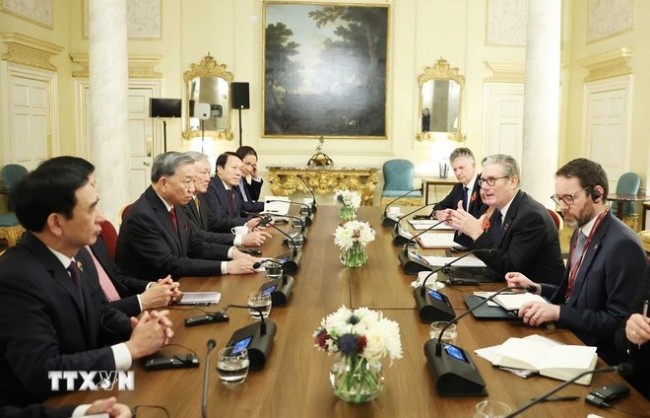 Thủ tướng Kier Starmer chủ trì Lễ đón chính thức Tổng Bí thư Tô Lâm