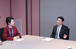 Chủ tịch nước Lương Cường tiếp Nhà sáng lập Tập đoàn MEBO International