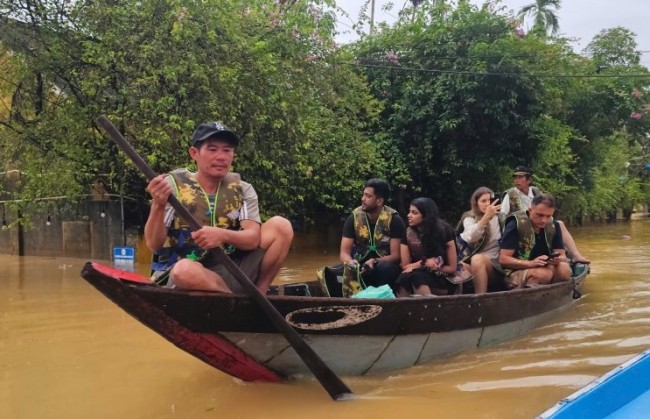 Những hình ảnh khu phố cổ Hội An ngập trong nước lũ