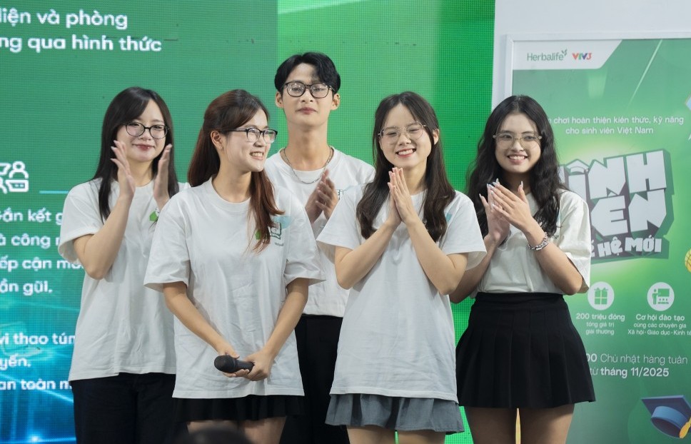 Sinh viên thế hệ mới 2025 đầy năng lượng, sáng tạo và thử thách