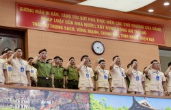 Trung tá Bùi Mạnh Hùng làm Trưởng Ban Thanh niên Công an Hà Nội