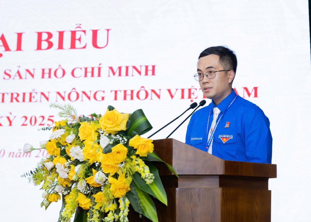 đồng chí Đỗ Quang Phong được bầu làm Bí thư Đoàn Thanh niên Agribank
