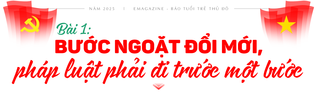 Dấu ấn lịch sử trong đổi mới tư duy lập pháp