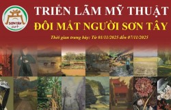 “Đôi mắt người Sơn Tây” - tình quê trong sắc màu đương đại