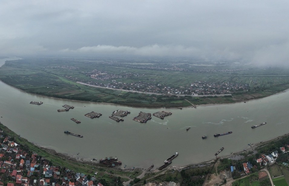 Minh Châu - điểm đến du lịch yên bình, nên thơ giữa sông Hồng