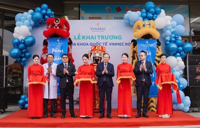Vinmec khai trương Phòng khám Đa khoa Quốc tế tại Vincom Mega Mall Royal Island, Hải Phòng