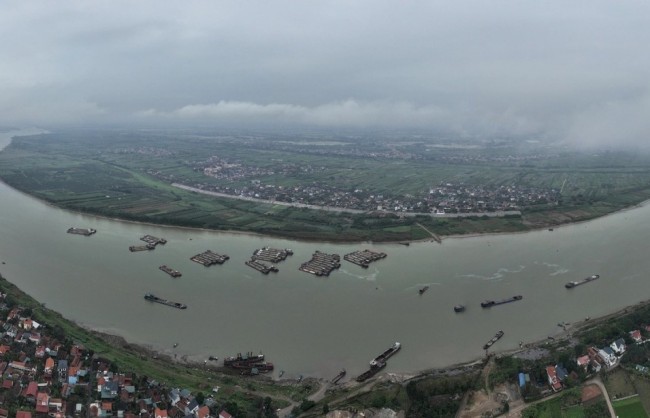Minh Châu - điểm đến du lịch yên bình, nên thơ giữa sông Hồng