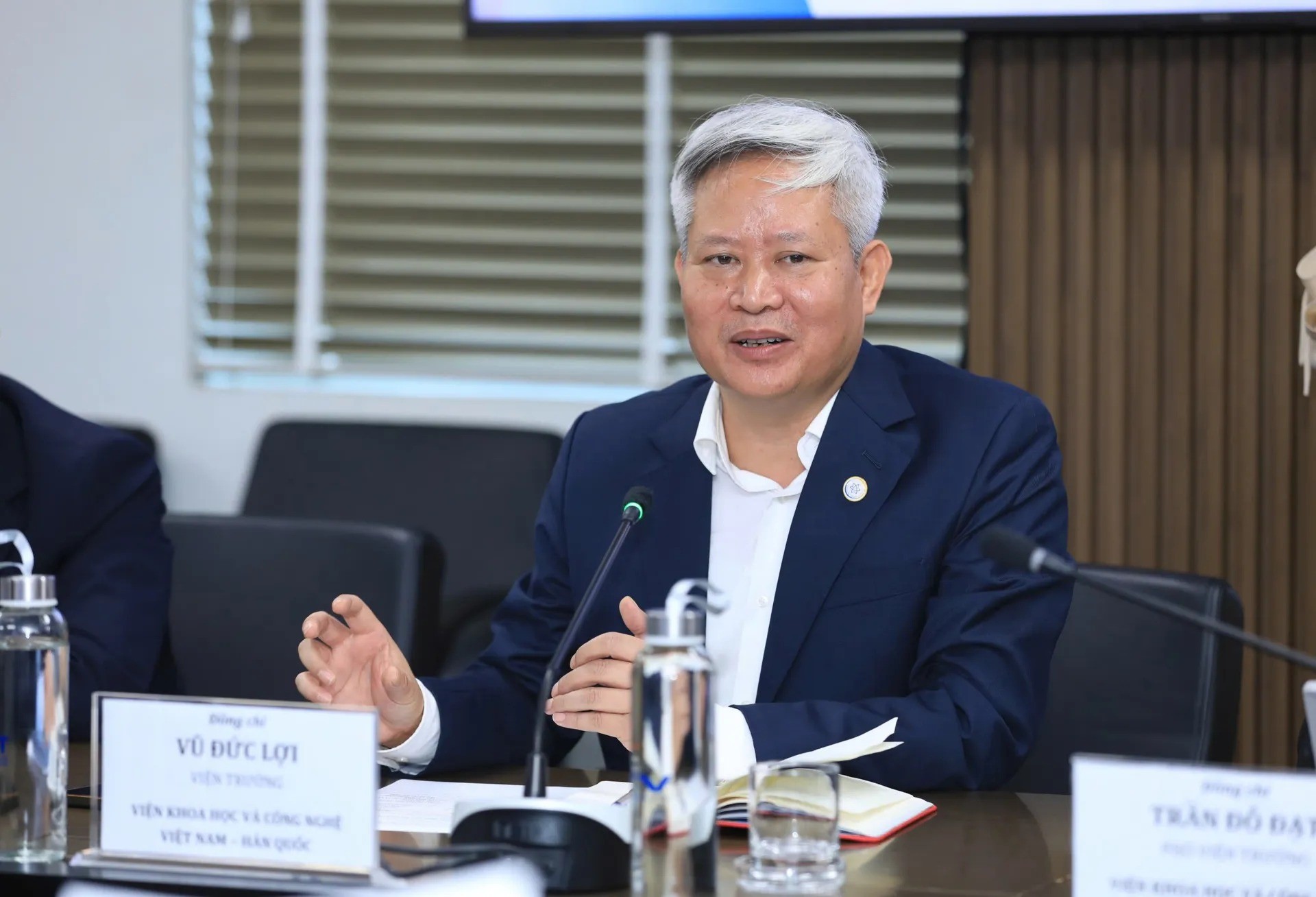 , PGS.TS Vũ Đức Lợi - Viện trưởng VKIST (Bộ Khoa học và Công nghệ)