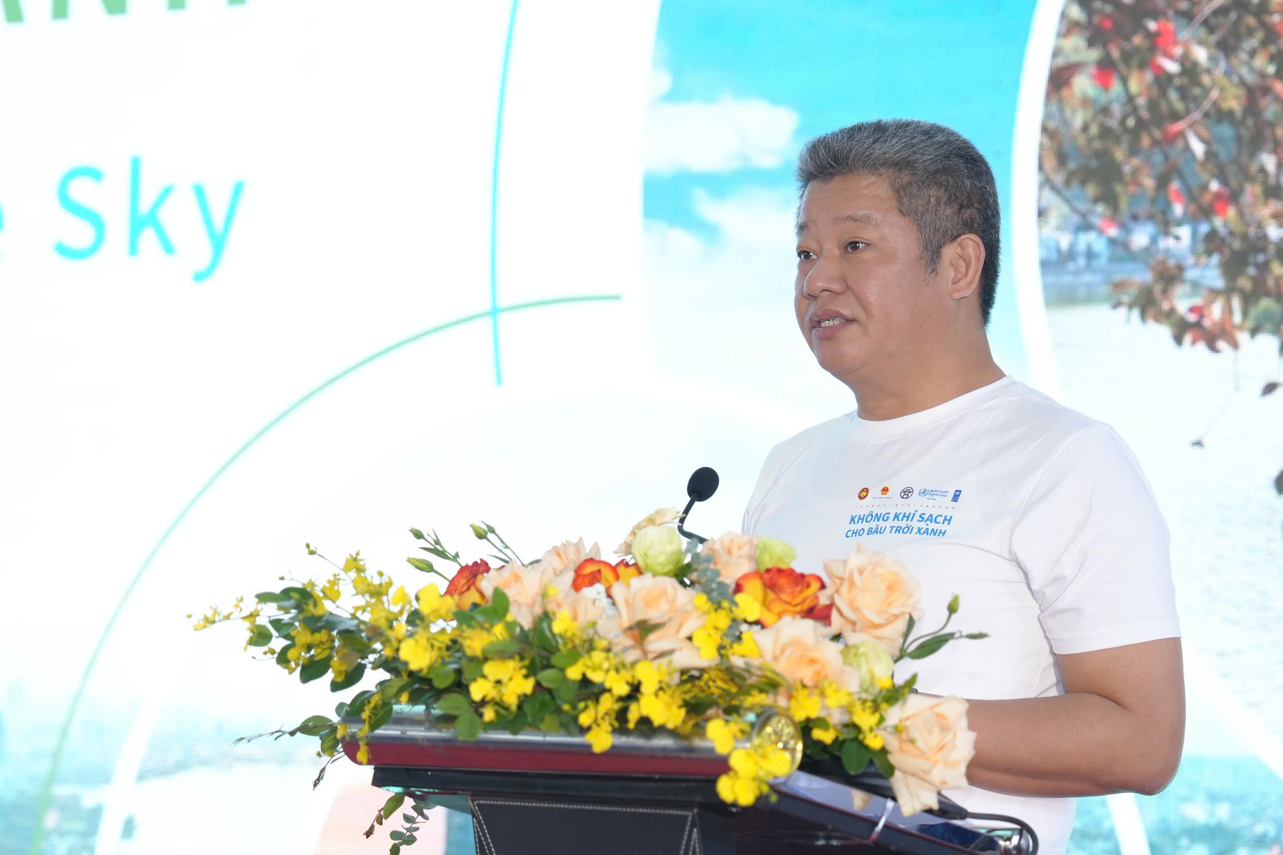 Lan tỏa thông điệp “Không khí sạch cho bầu trời xanh” Lan tỏa thông điệp “Không khí sạch cho bầu trời xanh”