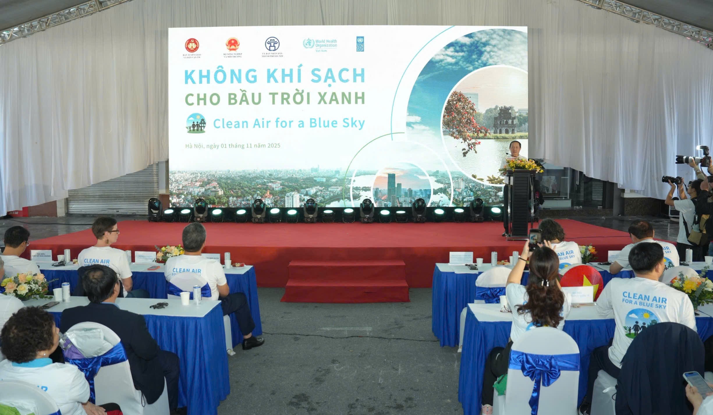 Lan tỏa thông điệp “Không khí sạch cho bầu trời xanh” Lan tỏa thông điệp “Không khí sạch cho bầu trời xanh”