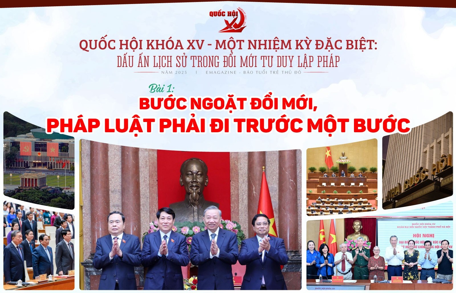 Dấu ấn lịch sử trong đổi mới tư duy lập pháp