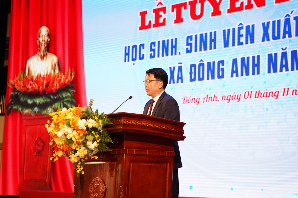 Xã Đông Anh tuyên dương 131 học sinh, sinh viên xuất sắc tiêu biểu