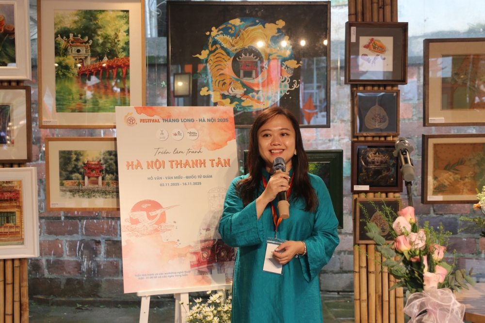 Triển lãm “Hà Nội Thanh Tân” khuyến khích người trẻ sáng tạo trên nền truyền thống