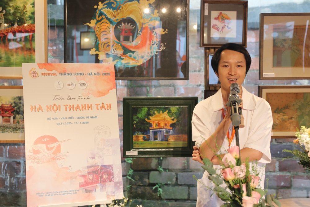 Triển lãm “Hà Nội Thanh Tân” khuyến khích người trẻ sáng tạo trên nền truyền thống