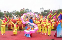 Người dân Vân Đình nô nức tham dự Đại hội Thể dục thể thao