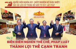 Bài 2: Biến điểm nghẽn thể chế, pháp luật thành lợi thế cạnh tranh