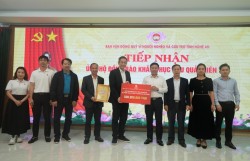 SABECO góp 1 tỷ đồng hỗ trợ người dân Nghệ An, Hà Tĩnh khắc phục thiệt hại sau bão lũ