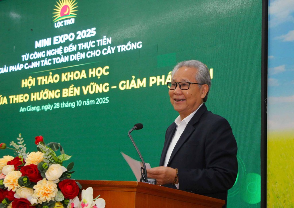 Hội thảo khoa học “Canh tác lúa theo hướng bền vững, giảm phát thải”