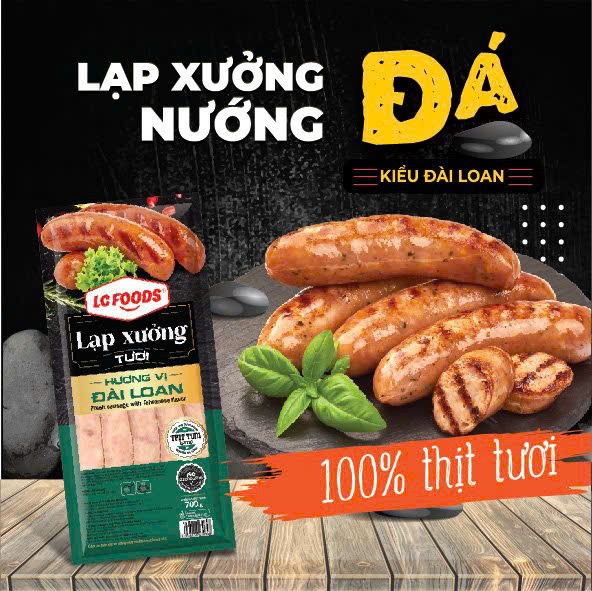 Bộ tứ Lạp xưởng đình đám nhà LC Foods - Lạ mắt - Ngon miệng